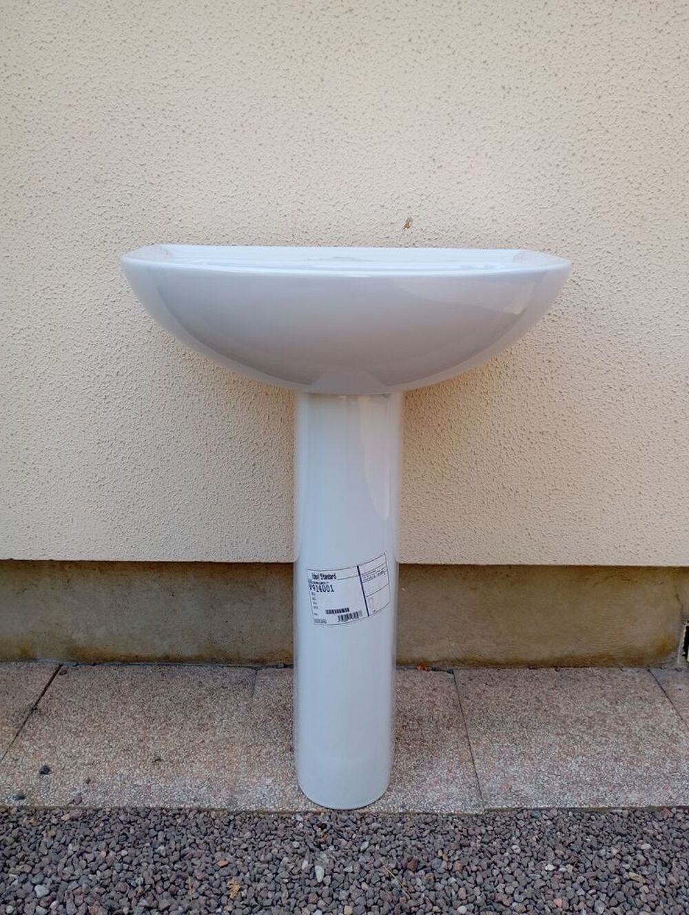 lavabo 60 cms blanc avec sa colonne - Id&eacute;al Standard Meubles