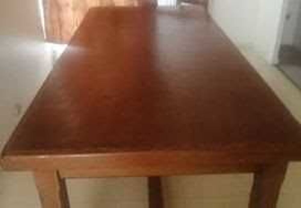 table bois massif occasion Jardin