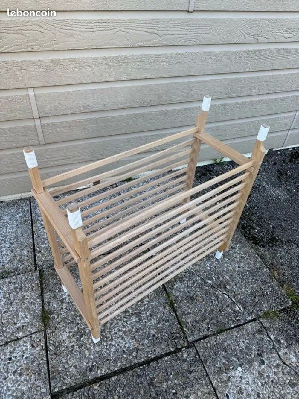 Claie en bois double pour baignoire Puériculture