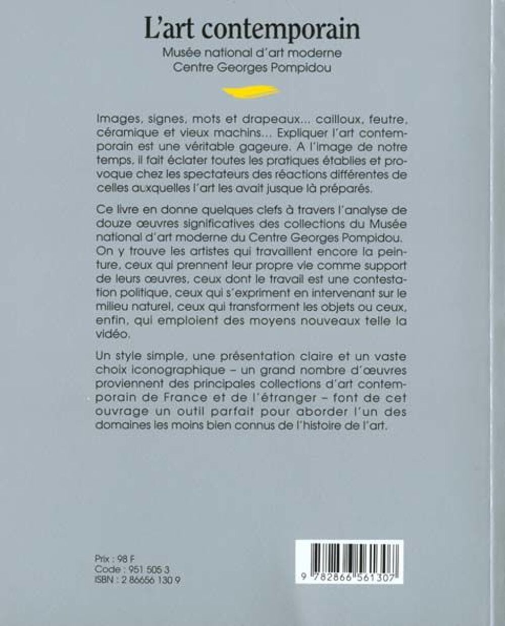 L'art contemporain Livres et BD