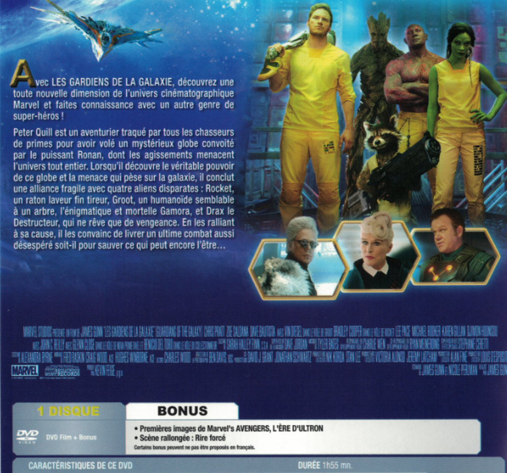 LES GARDIENS DE LA GALAXIE. 30 jours de nuits (jours sombres DVD et blu-ray