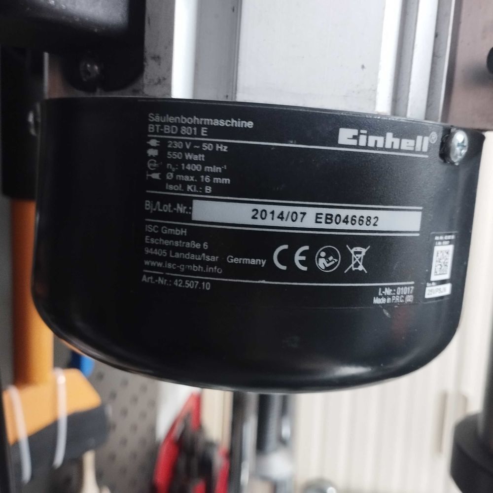 perceuse &agrave; colonne avec variateur 220V Bricolage