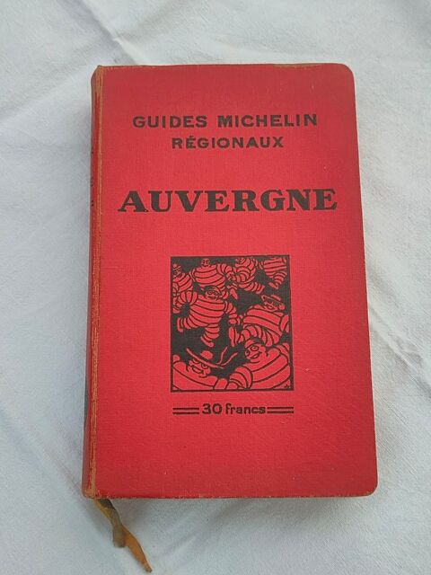 Guides michelin régionaux auvergne 1929-1930 30 Avermes (03)