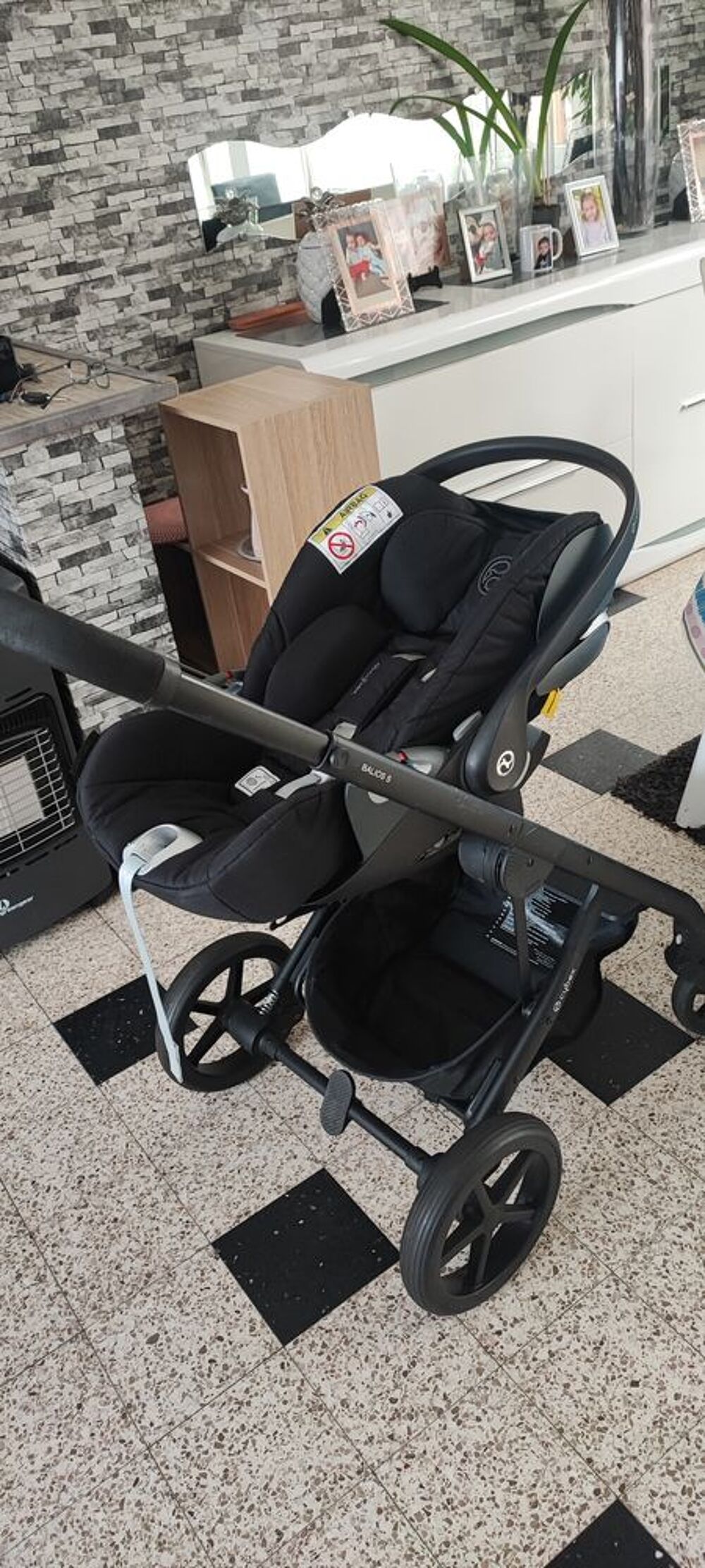 Poussette cybex balios s plus cosy cloud z i-size Puériculture