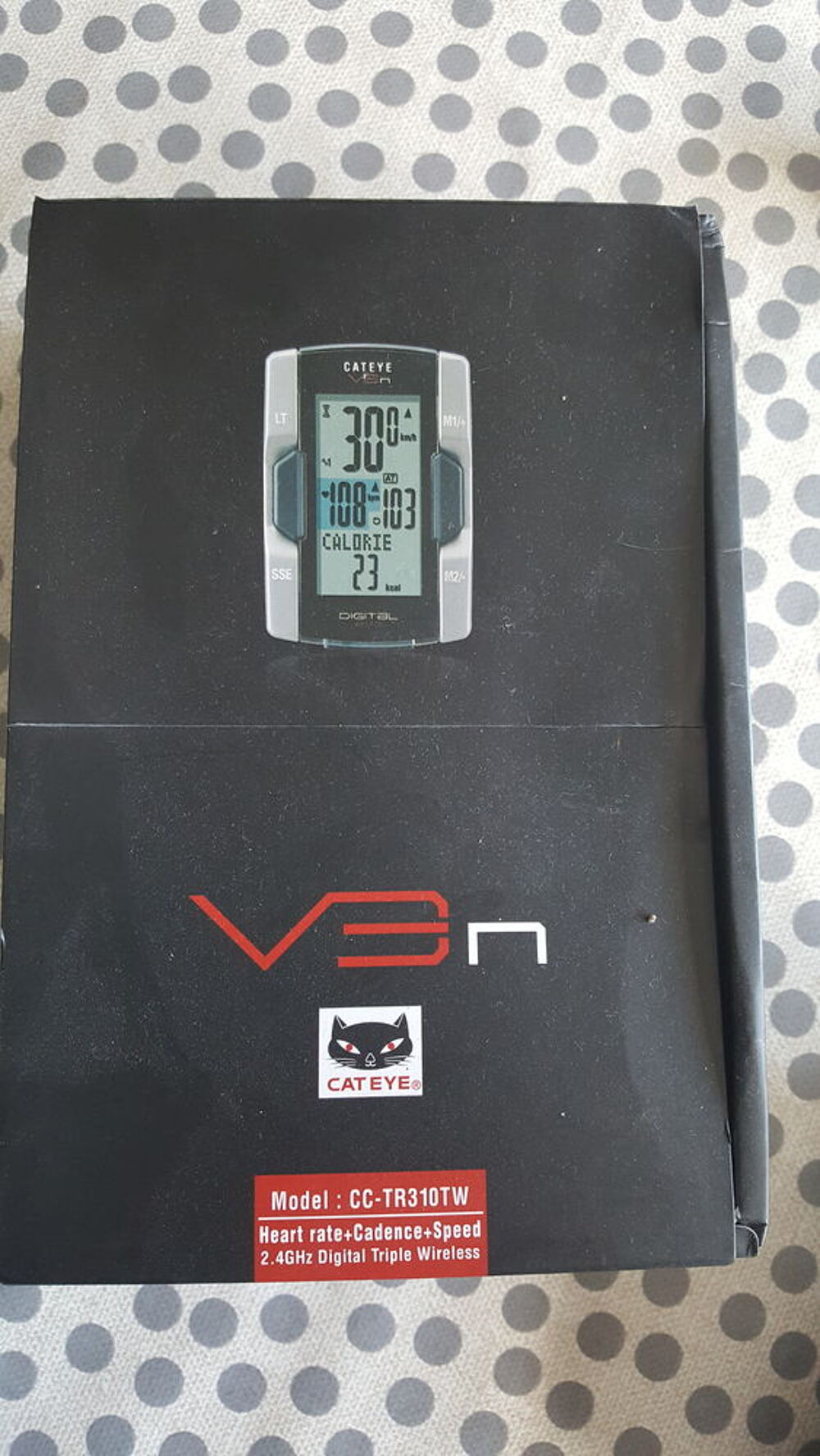 Cardio fr&eacute;quencemetre CATEYE Vélos