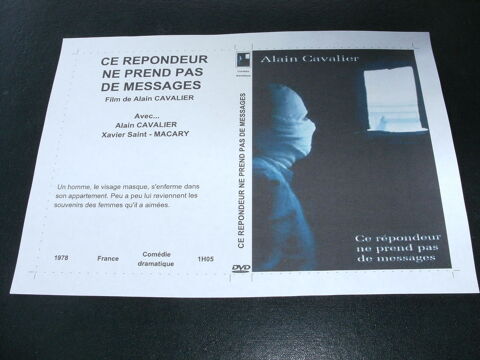 Film :   Ce repondeur ne prend pas de messages   35 Saint-Médard-en-Jalles (33)