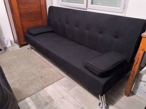 Banquette Clic-clac noire 150 �ragny (95)