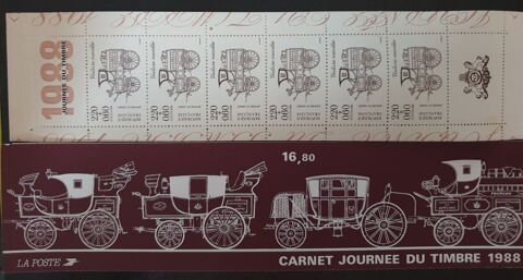 JOURNEE DU TIMBRE BC2526A de 1988 75% de la faciale 2 Jou-ls-Tours (37)