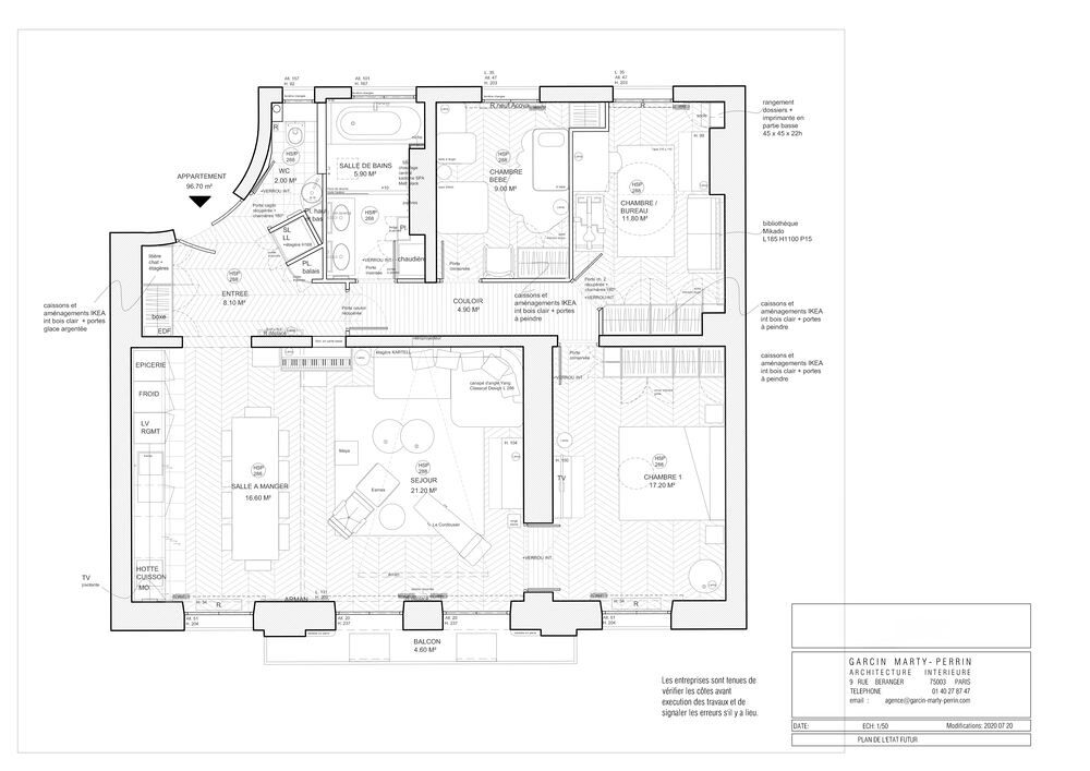 � vendre  Appartement Paris 8