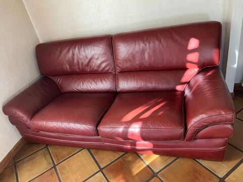 canap�, 2,3 places cuir v�ritable buffle 379 Grasse (06)