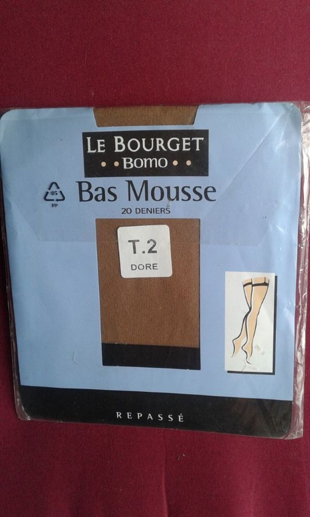 T2 bas mousse neufs beige fonc&eacute; Le Bourget Bomo 20D Vtements
