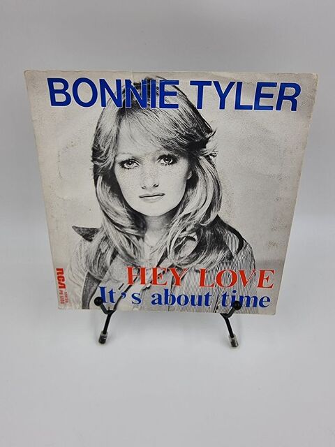 Vinyle 45 tours Bonnie Tyler : Hey Love / It's About Time 8 Vulbens (74)