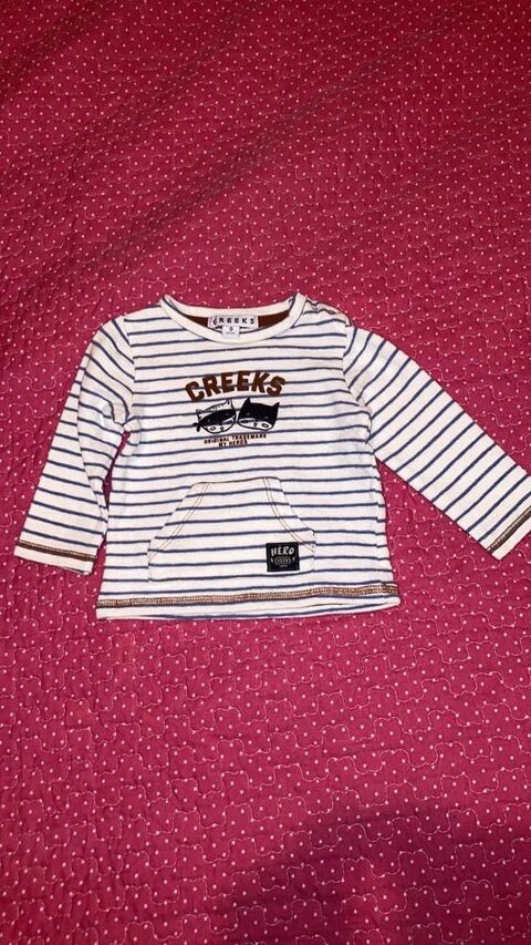 Tee shirt rayure 1 Villeparisis (77)