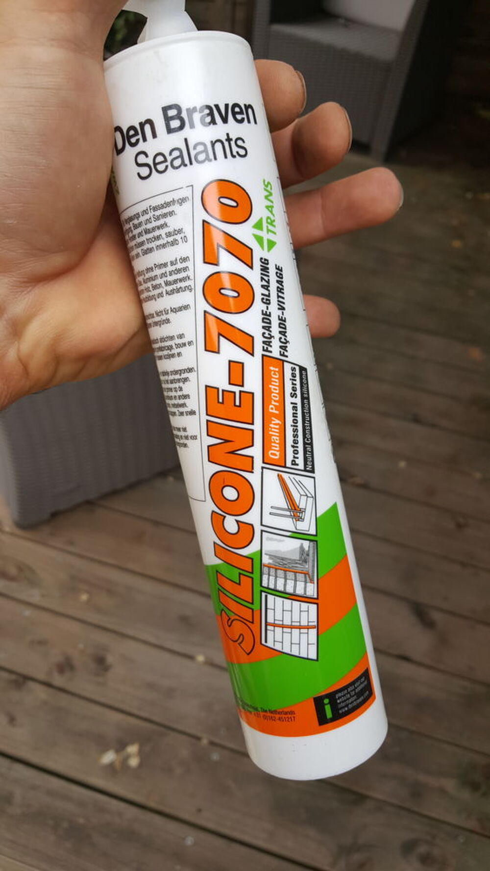 Silicone ext&eacute;rieur Bricolage