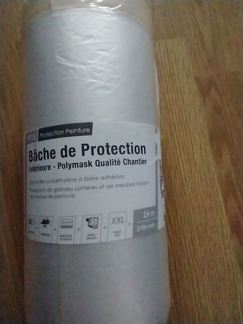 bache, rouleau film masquage Bricolage