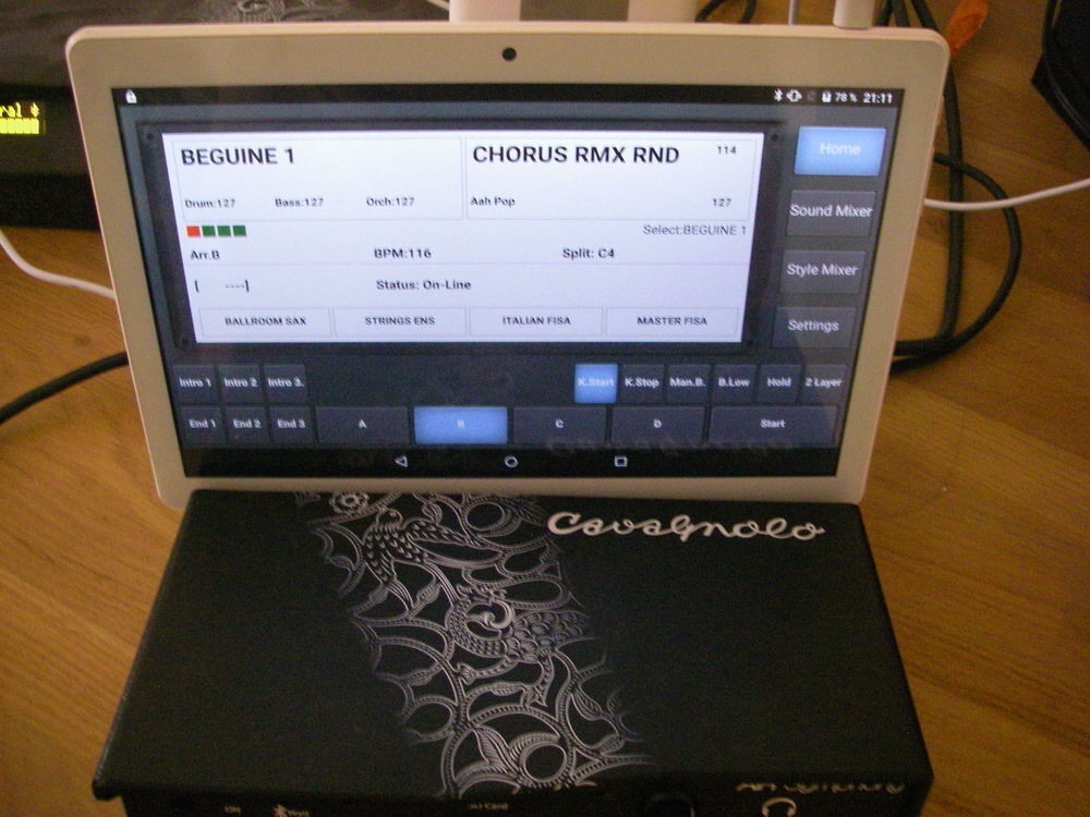 Arrangeur " CAVAGNOLO " Air Symphony Instruments de musique