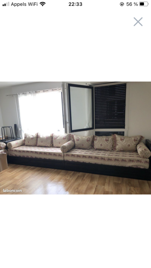 Salon marocain complet quasi neuf 530 Chartres (28)