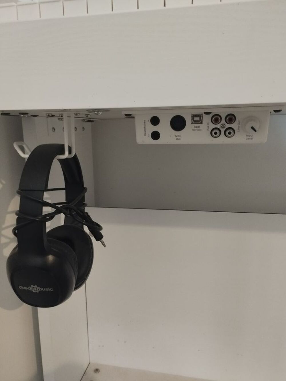 Piano + tabouret + casque audio Instruments de musique