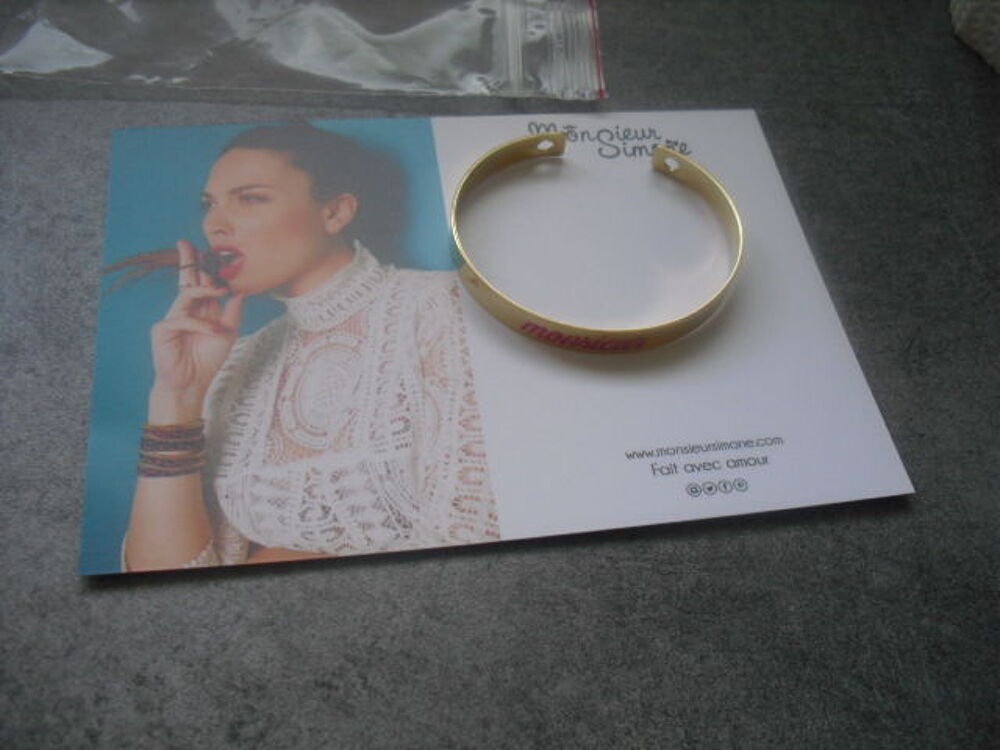 jonc Monsieur Or Rose MONSIEUR SIMONE NEUF Bijoux et montres