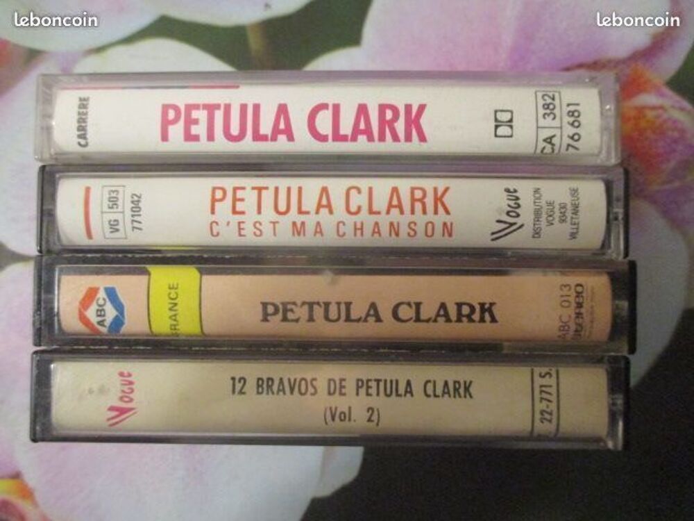 Cassette audio Petula Clark CD et vinyles