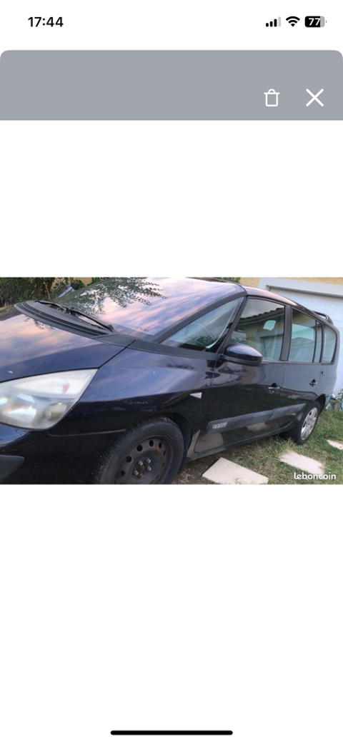 Renault Espace 2.0T Euro 4 Initiale Proactive A 2006 occasion Pierre-B&eacute;nite 69310