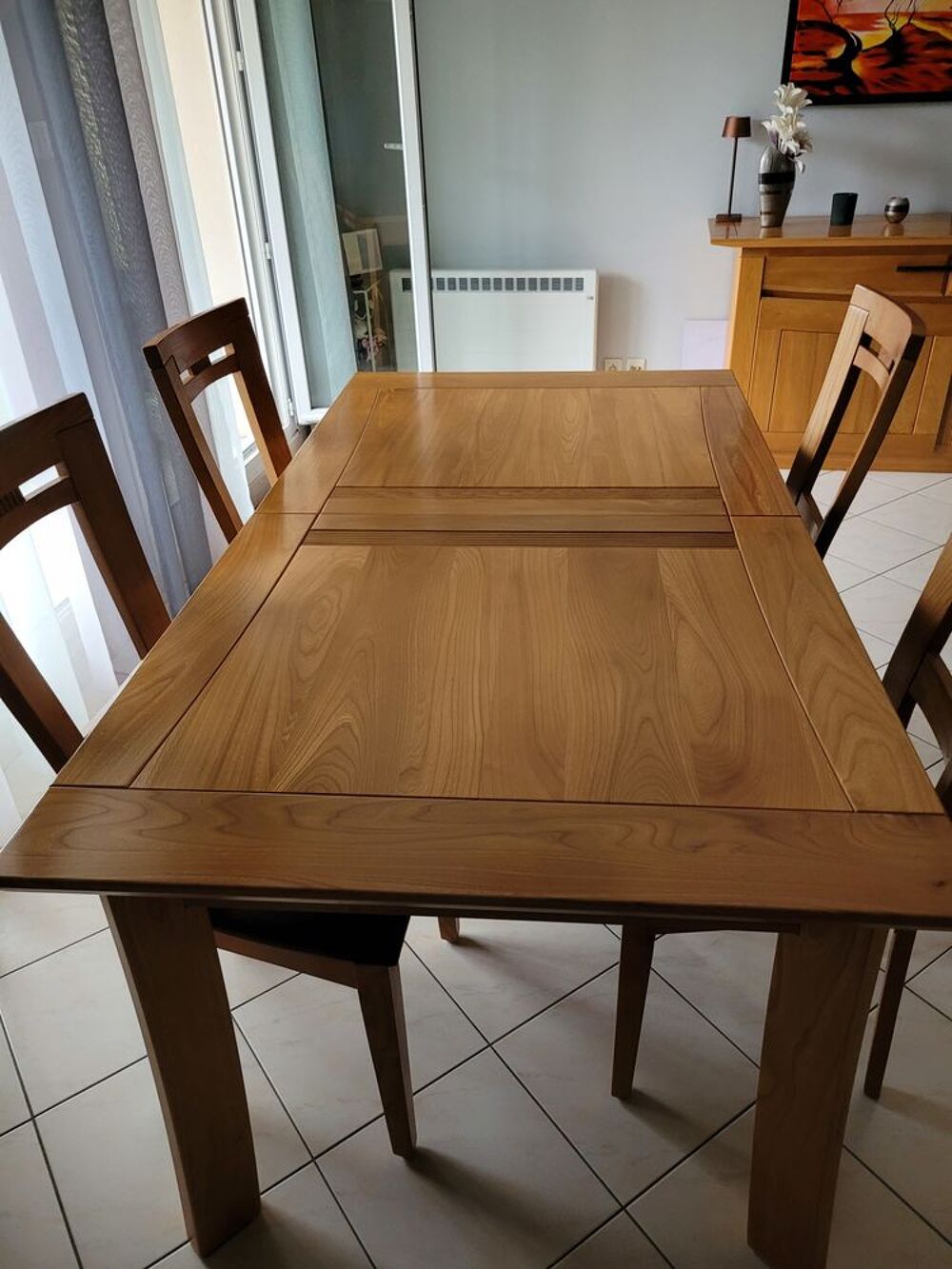 Table de salle &agrave; manger avec 4 chaises Meubles