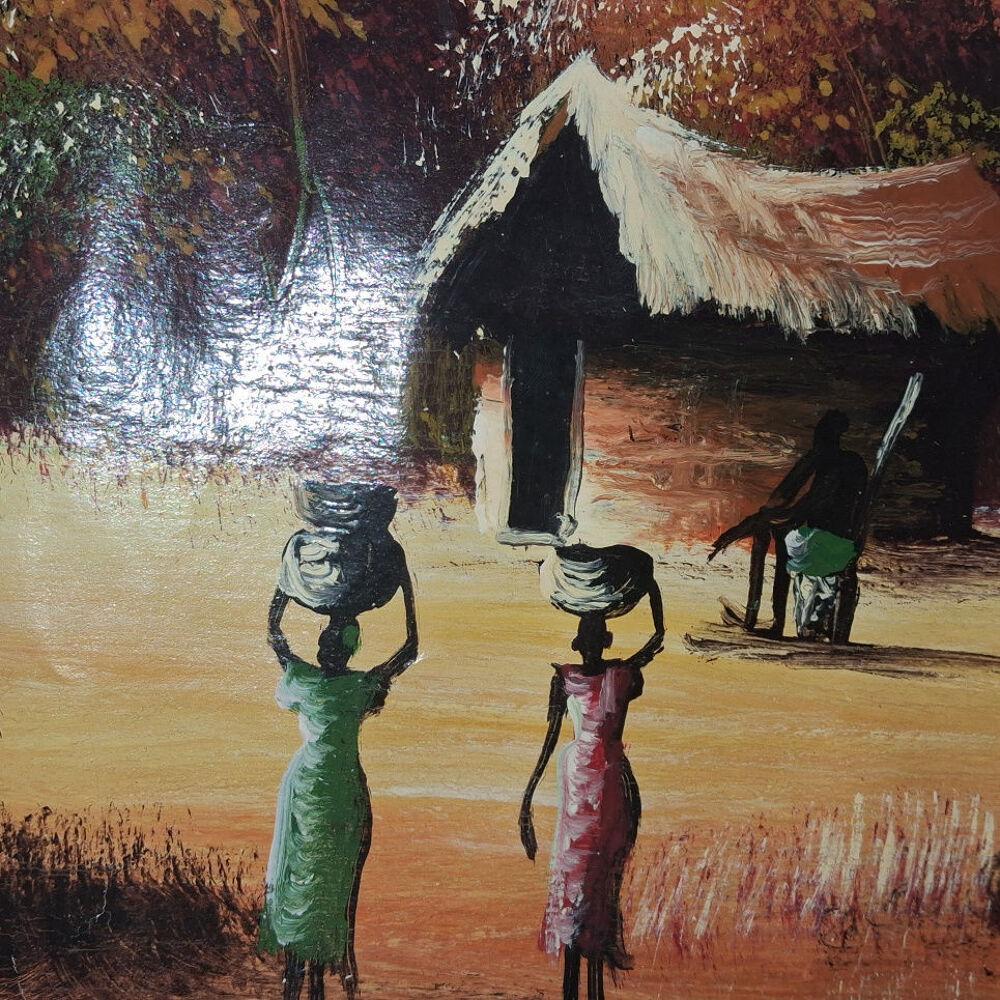 Peinture sur toile, d'Afrique Décoration