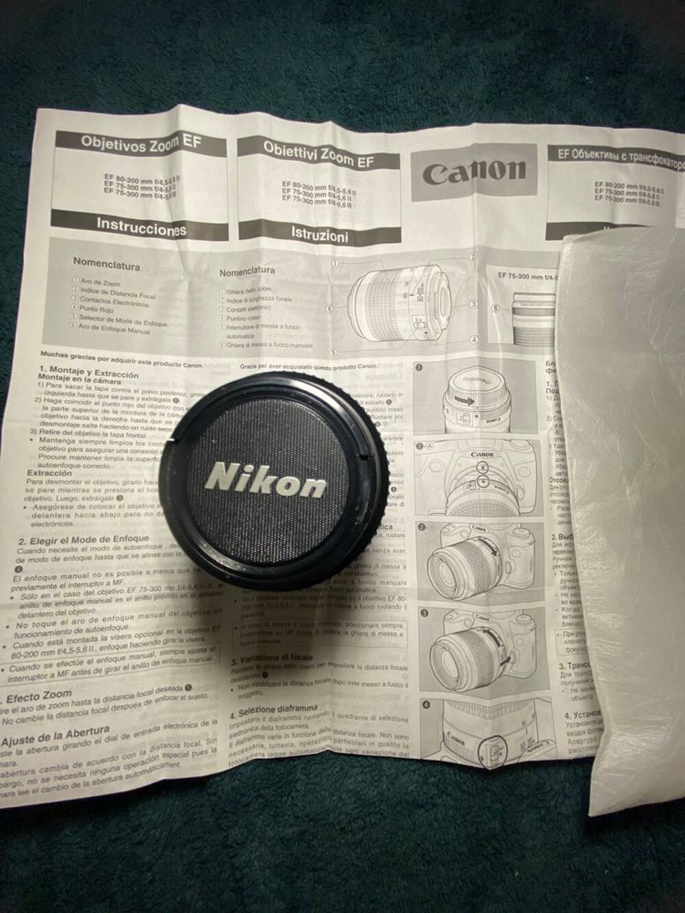 Objectif Nikon AF 35-80mm Photos/Video/TV