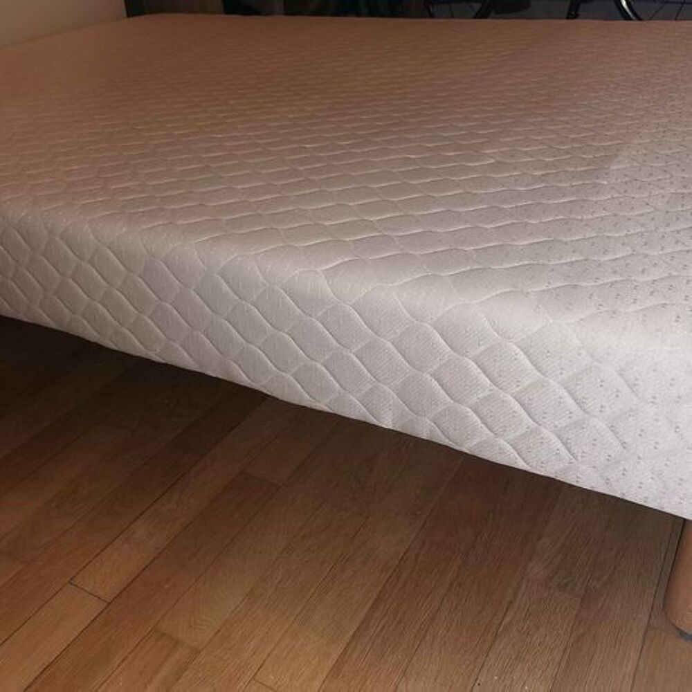 Ensemble sommier, matelas et sur matelas Emma 2 places Meubles