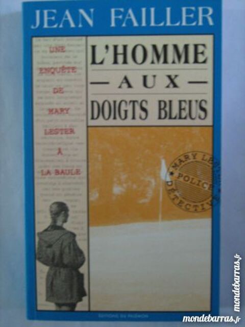 MARY LESTER N� 7 L'HOMME AUX DOIGTS BLEUS 2 Brest (29)