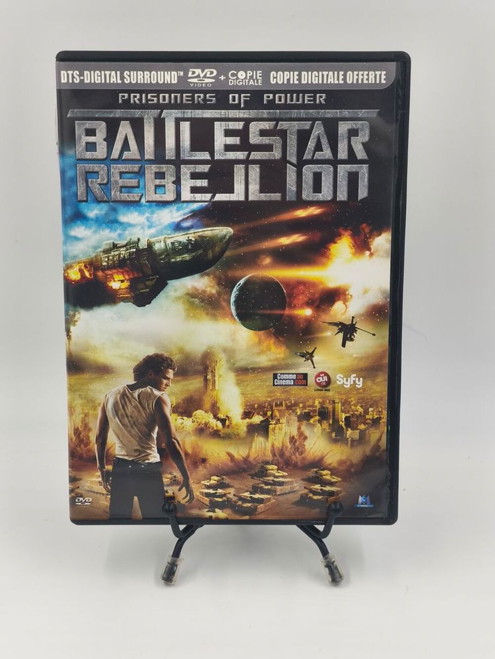 Film DVD Battlestar Rebellion en boite DVD et blu-ray