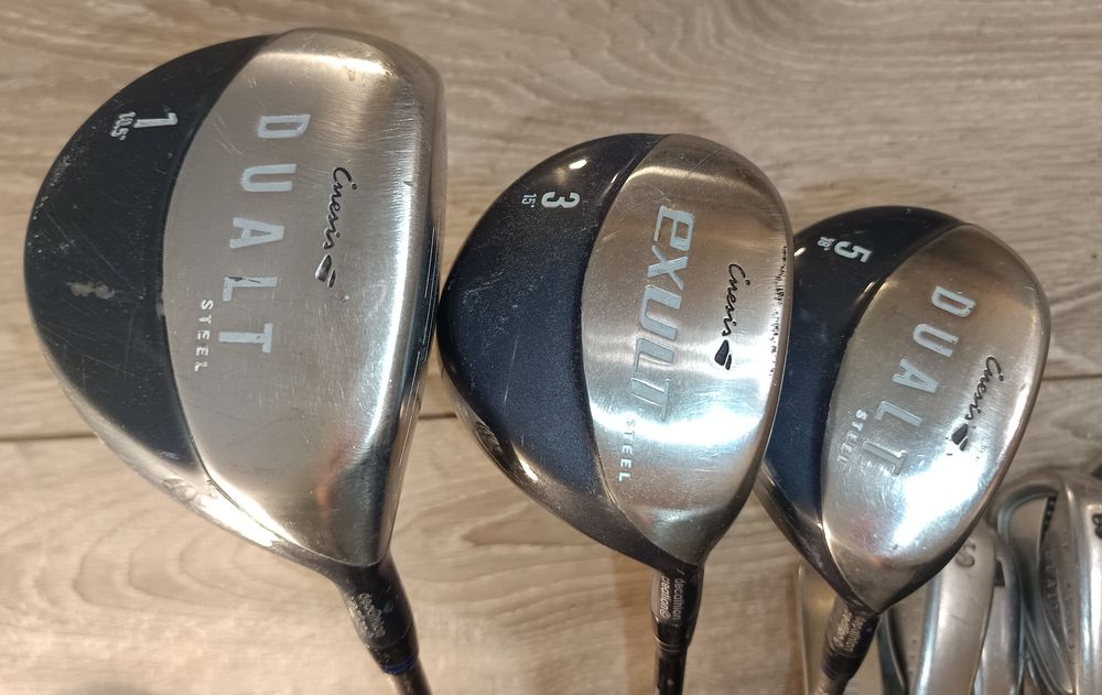 S&eacute;rie de Golf Compl&egrave;te Inesis Dualt en Graphite pour Homme Sports
