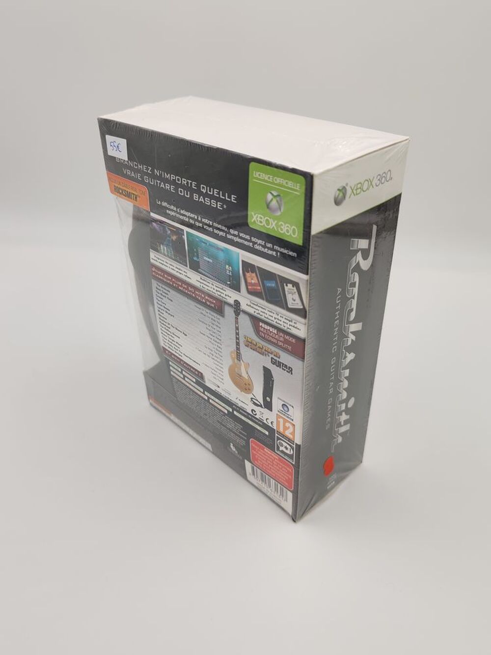 Jeu Xbox 360 Rocksmith Authentic Guitar Games neuf blister Consoles et jeux vidéos