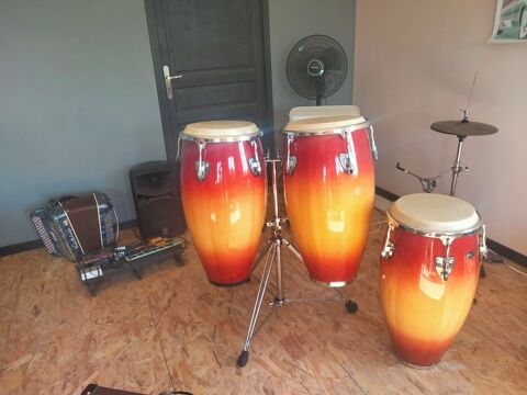 trio congas Club Salsa Percussion Bagnols-sur-Cèze (30)