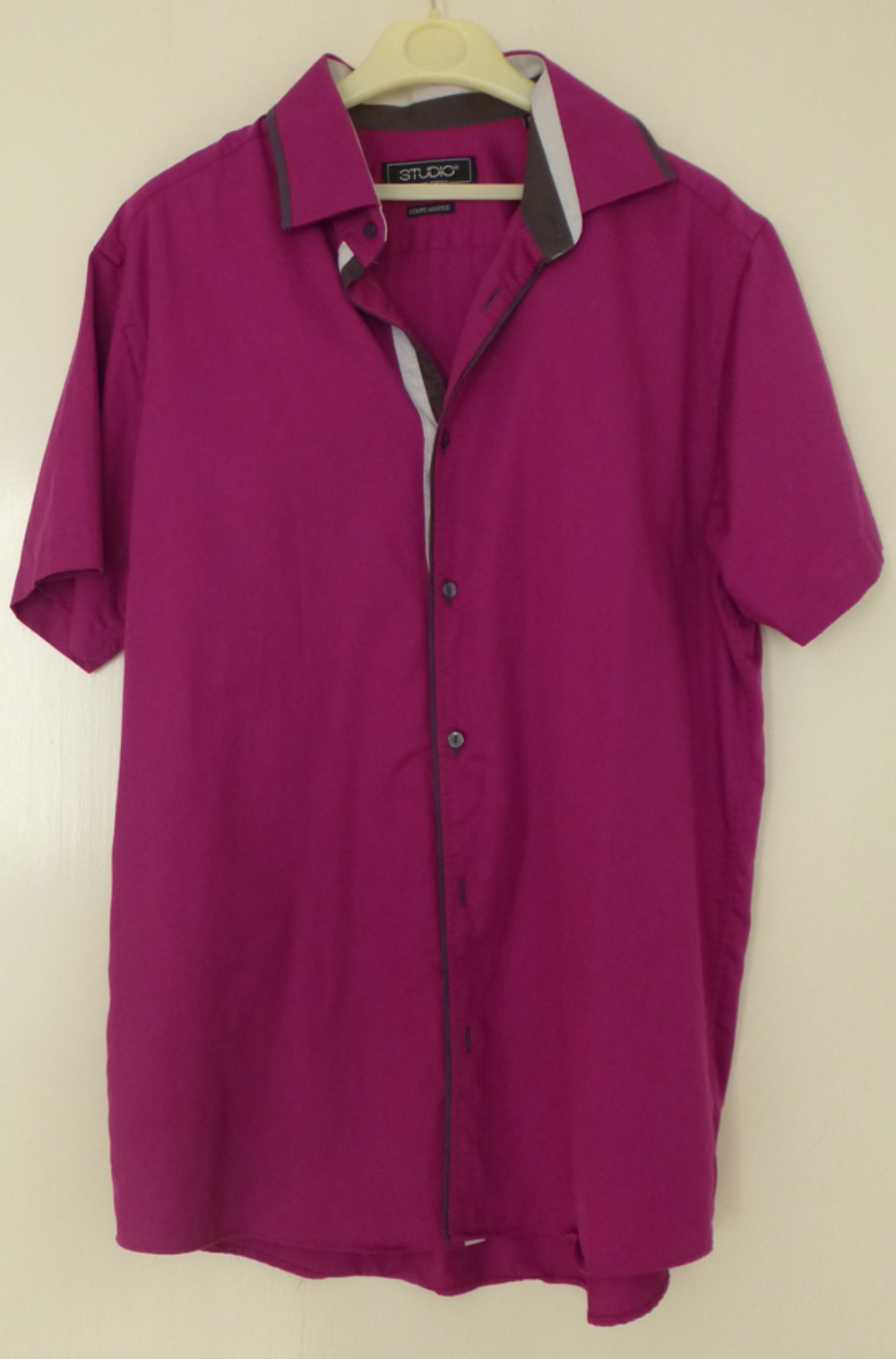 Chemisette violette Armand Thierry Vêtements