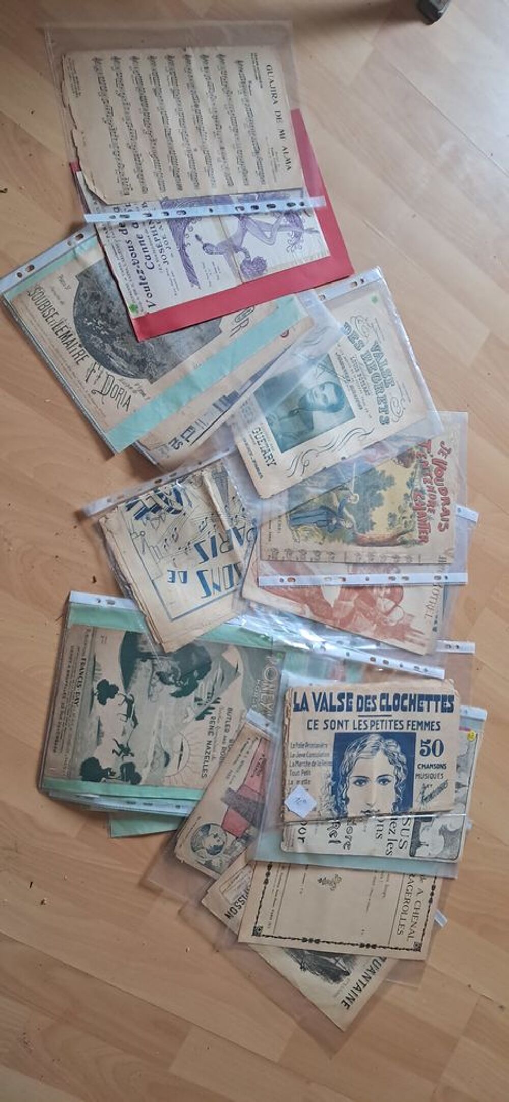 Partitions anciennes 