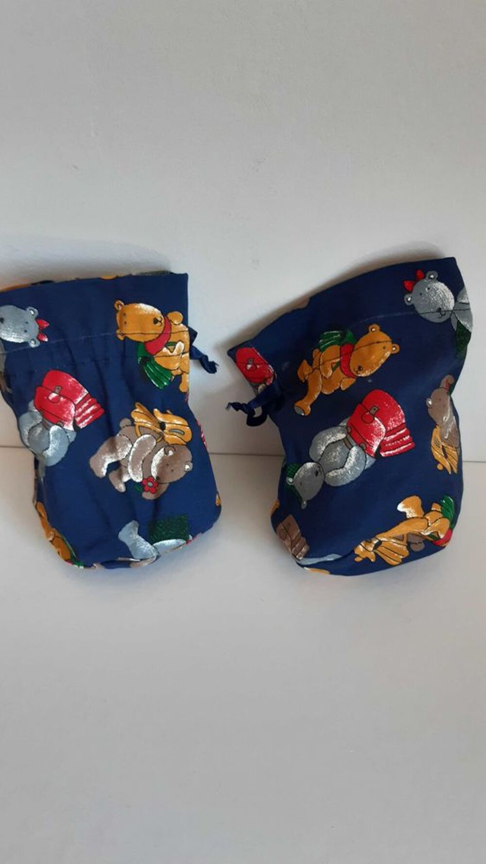 12 sacs tissus sujet ours Jeux / jouets