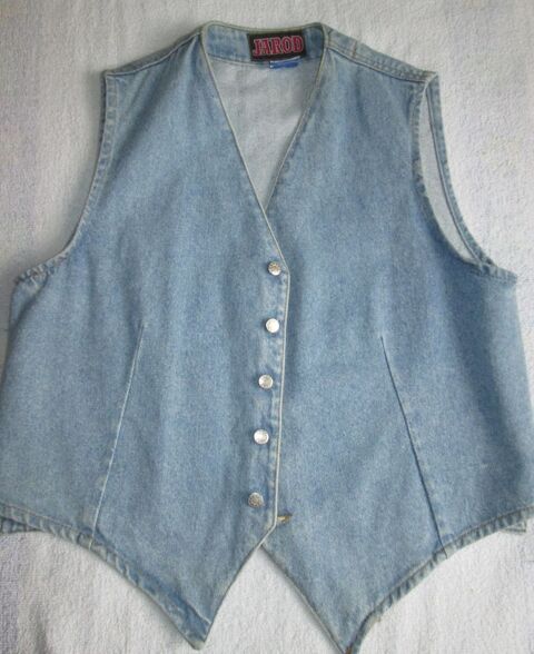 Veste/gilet sans manche en jean taille 1/s 21 Chauriat (63)