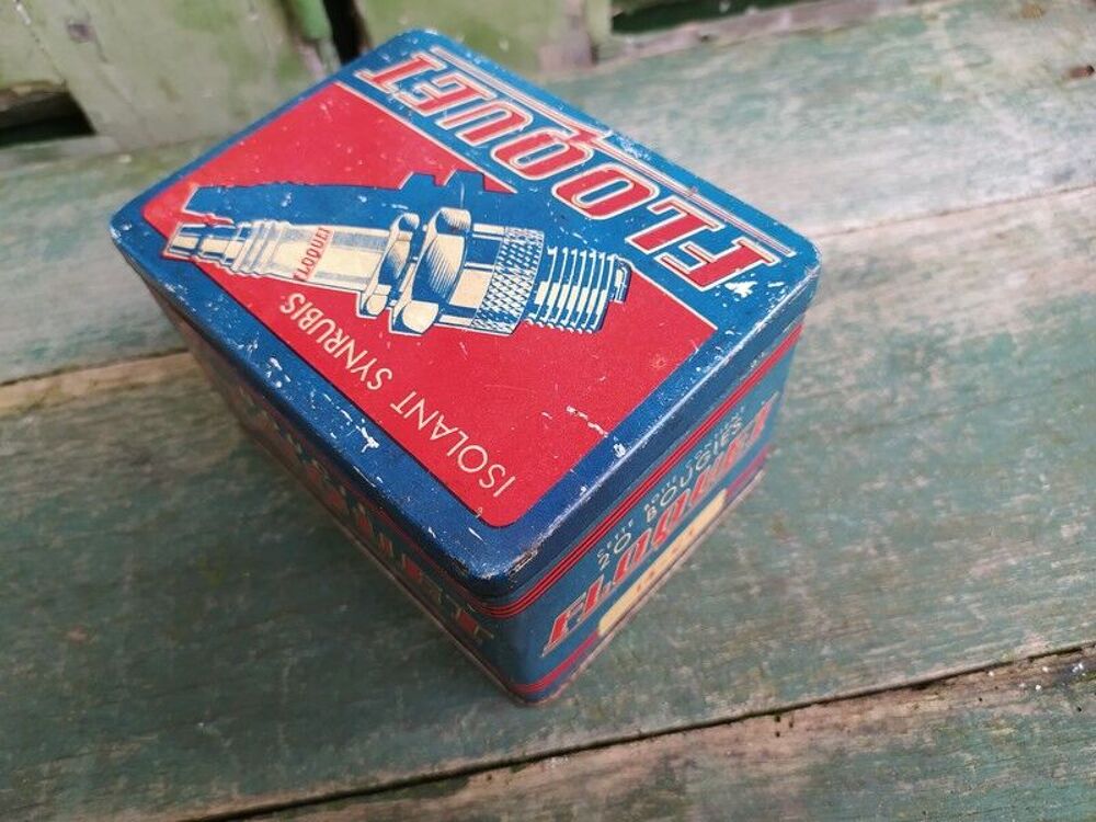 Boite Publicitaire Bougie Floquet Collection Automobile 