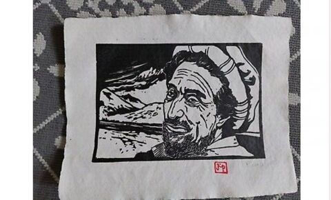 lithographie signée JMP Picard 225 Paris 4 (75)