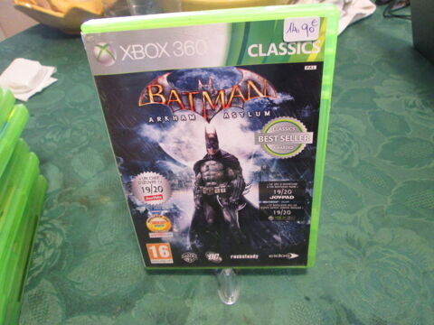JEU XBOX 360 BATMAN ARKHAM ASYLUM 12 Châteaurenard (13)