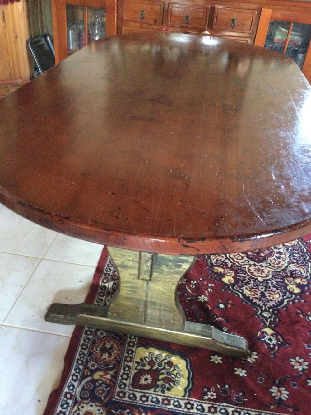 Grande Table en bois massif Meubles