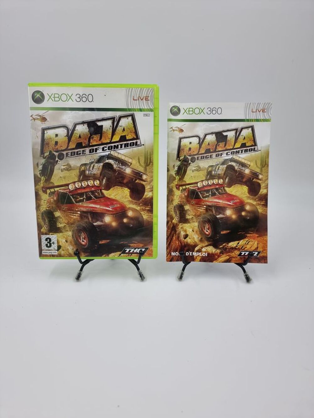 Jeu Xbox 360 Baja : Edge of Control en boite, complet Consoles et jeux vidéos