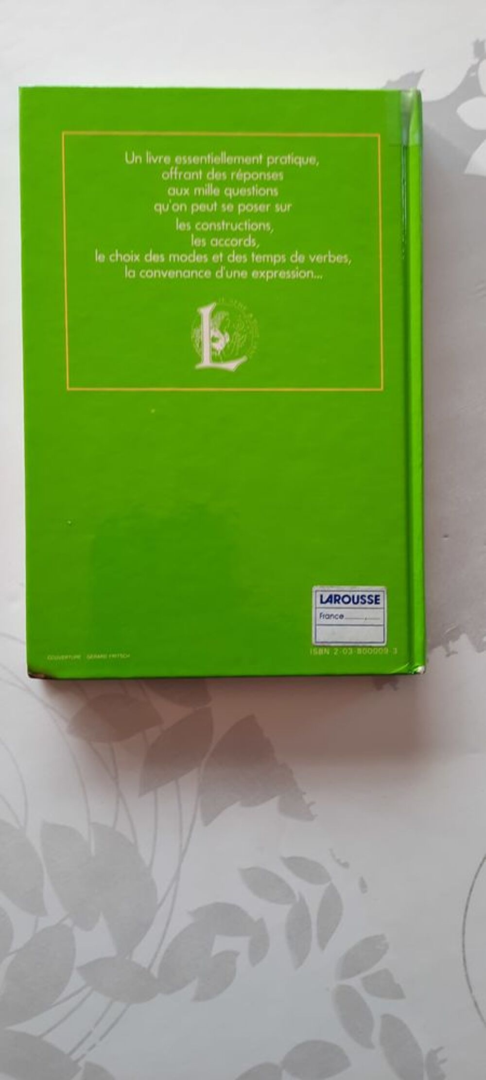 Larousse de la grammaire Livres et BD