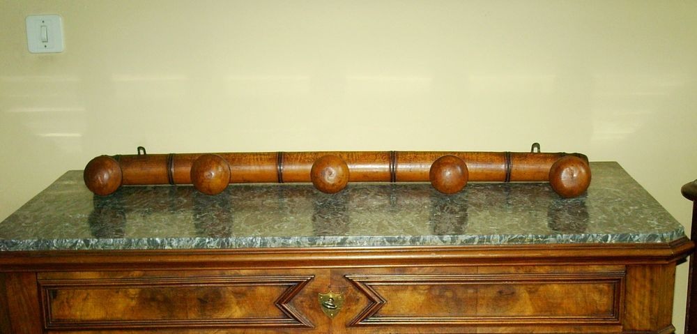 porte manteau mural style bambou Décoration