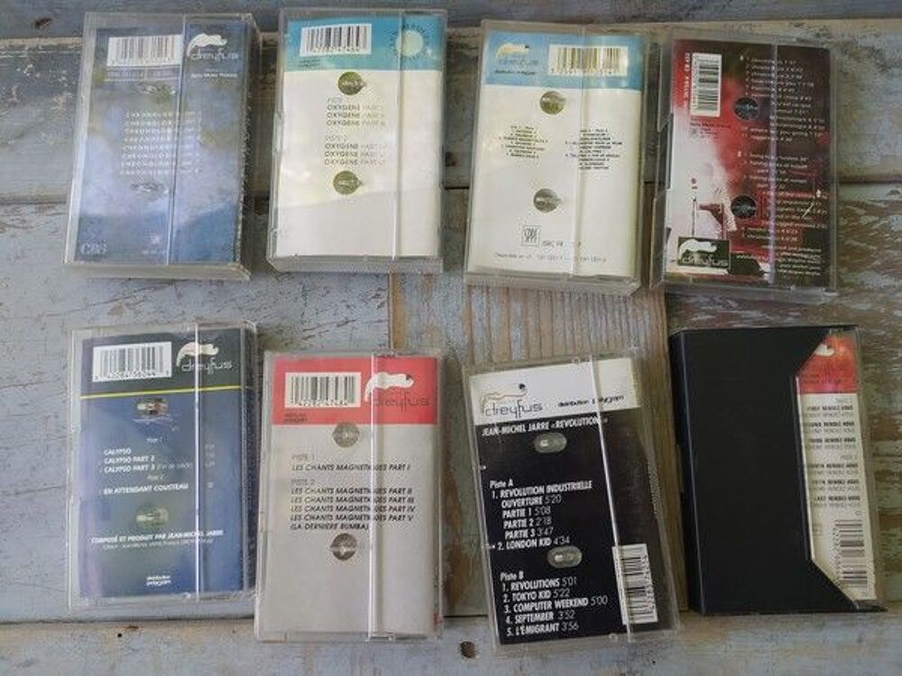 8 Anciennes Cassettes Audio Jean Michel Jarre CD et vinyles