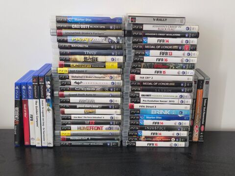 [Bundle - LOT] Collection Jeux PlayStation - PS1 - PS2 - PS3 150 Chteau-Gontier (53)