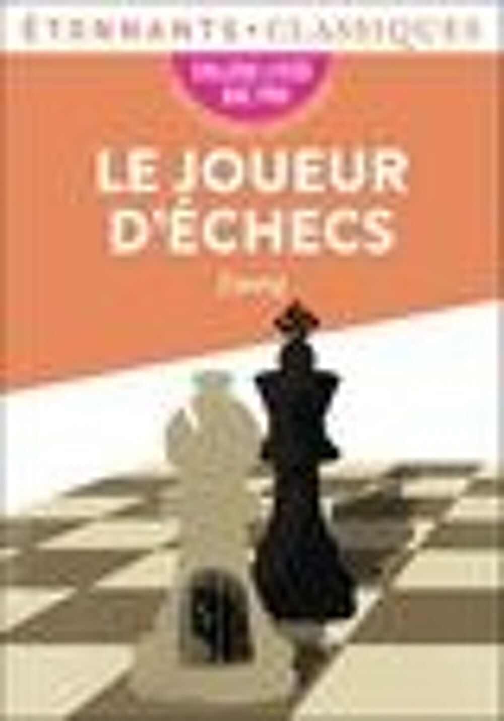 Le joueur d'&eacute;checs Livres et BD