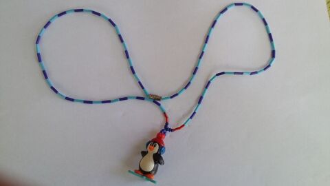 Pendentif , collier avec un pingouin 15 Limoges (87)