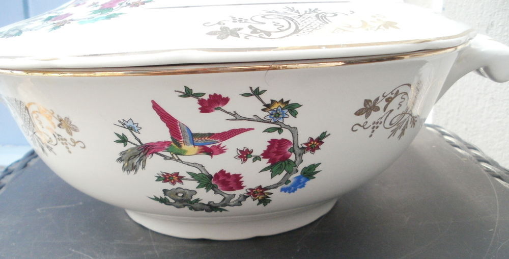 Soupi&egrave;re Luneville Badonviller, d&eacute;cor oiseau Cuisine